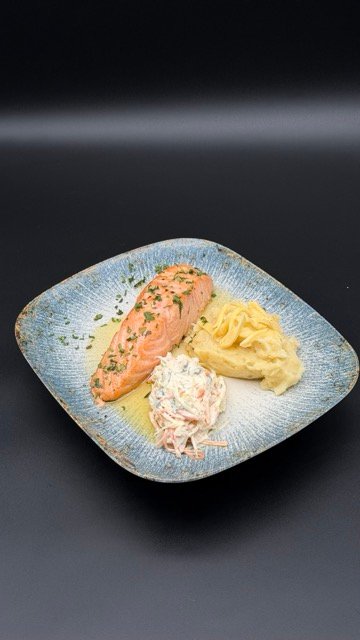 Salmon al ajillo